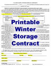Click for Winter Storage Contract